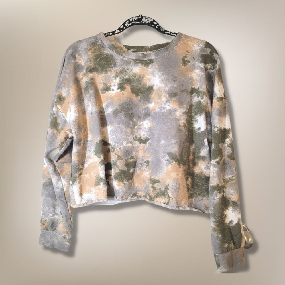 Cropped Sweatshirt 95% Cotton